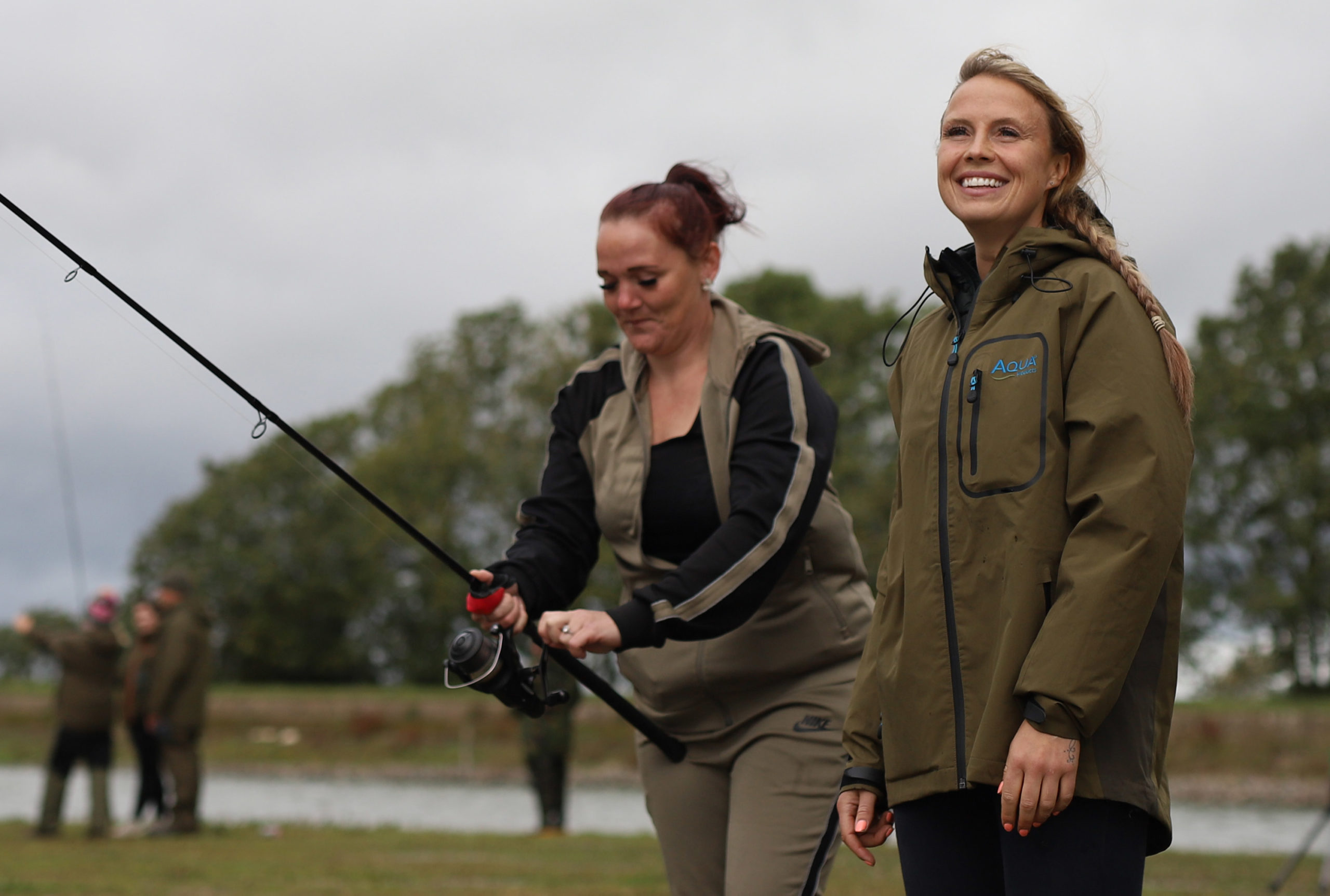 glorious bev clifford ladies carp academy fishing
