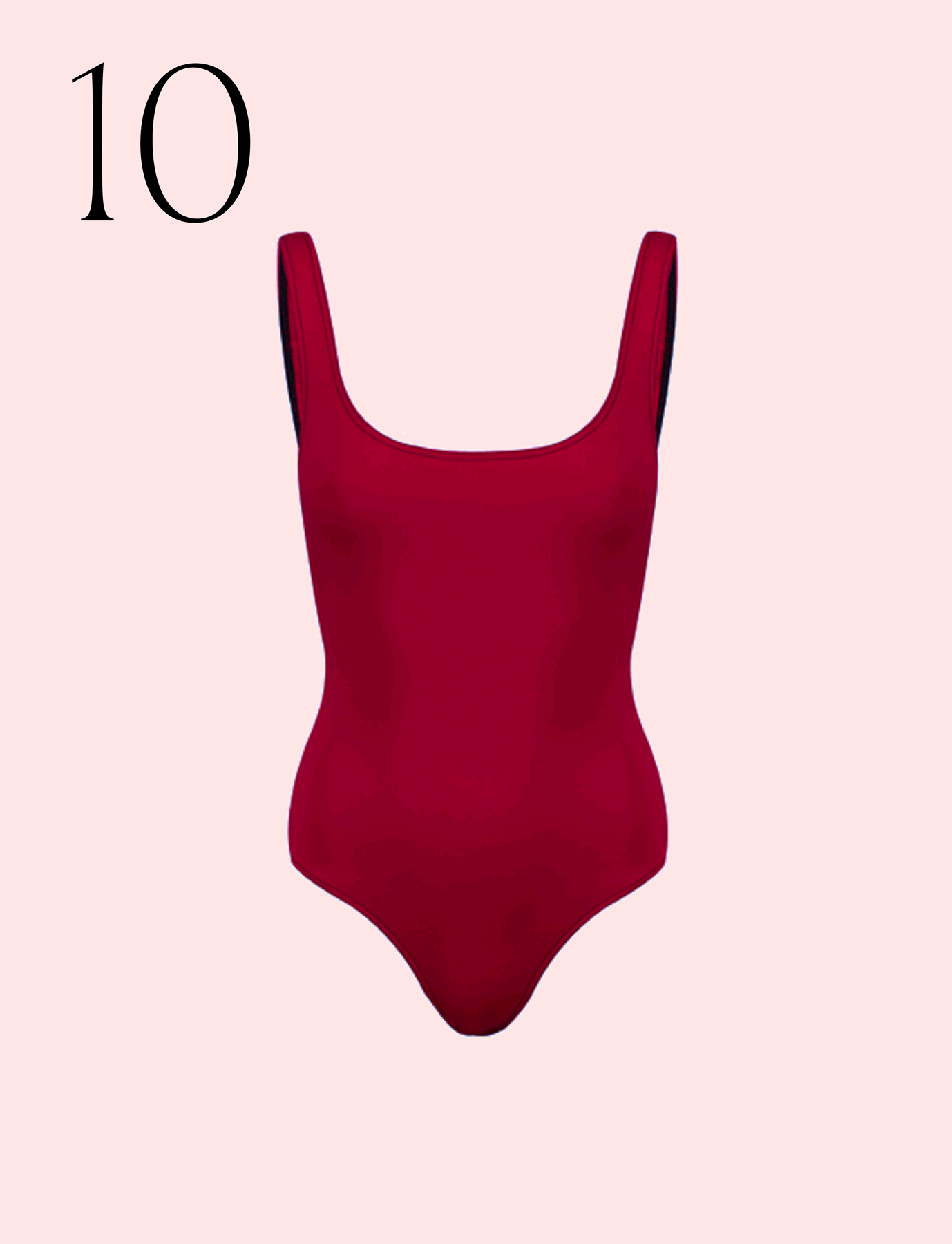 Davy J Red Swimsuit