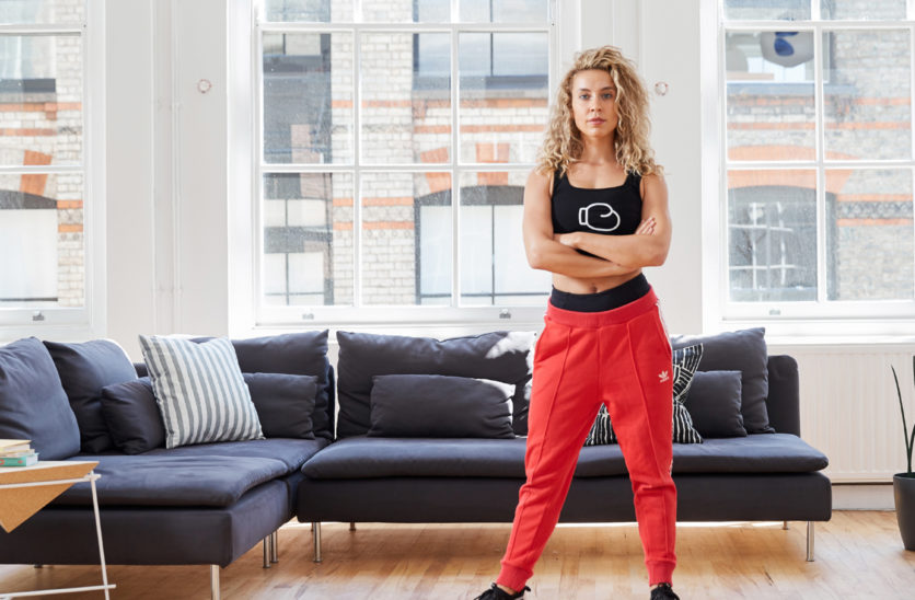 Woman in Boxx clothing