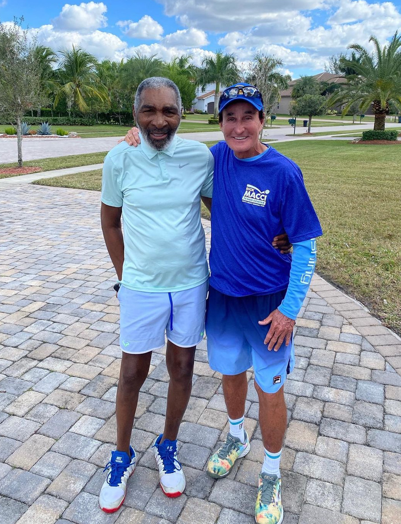 glorious rick macci richard williams tennis coach today friends