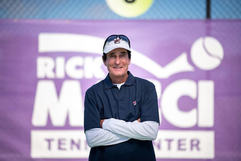 glorious rick macci tennis coach